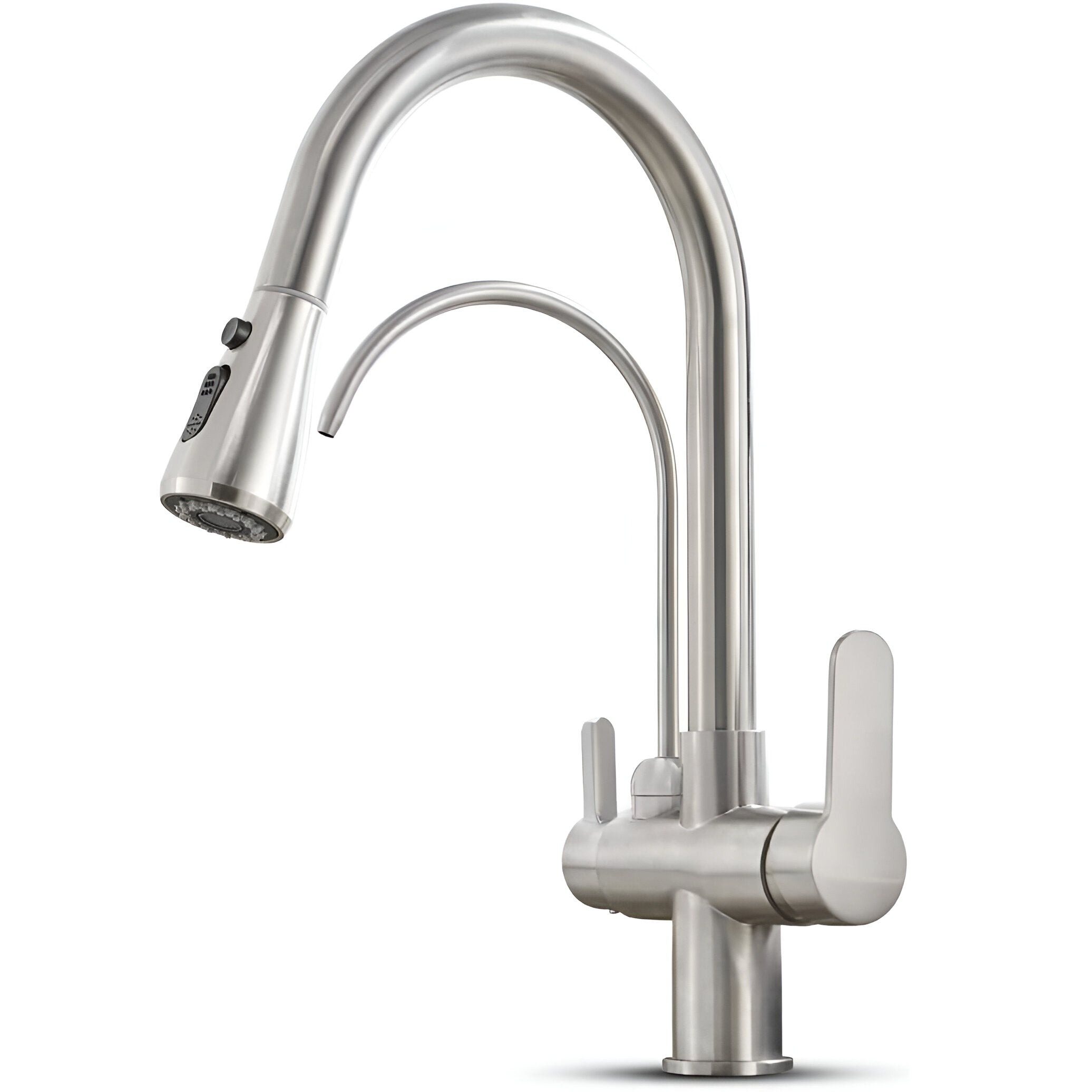 faucet 3 line chrome